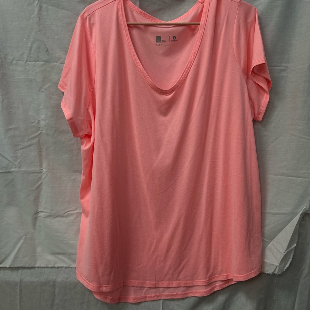 Xersion Pink Relaxed Short Sleeve T-Shirt